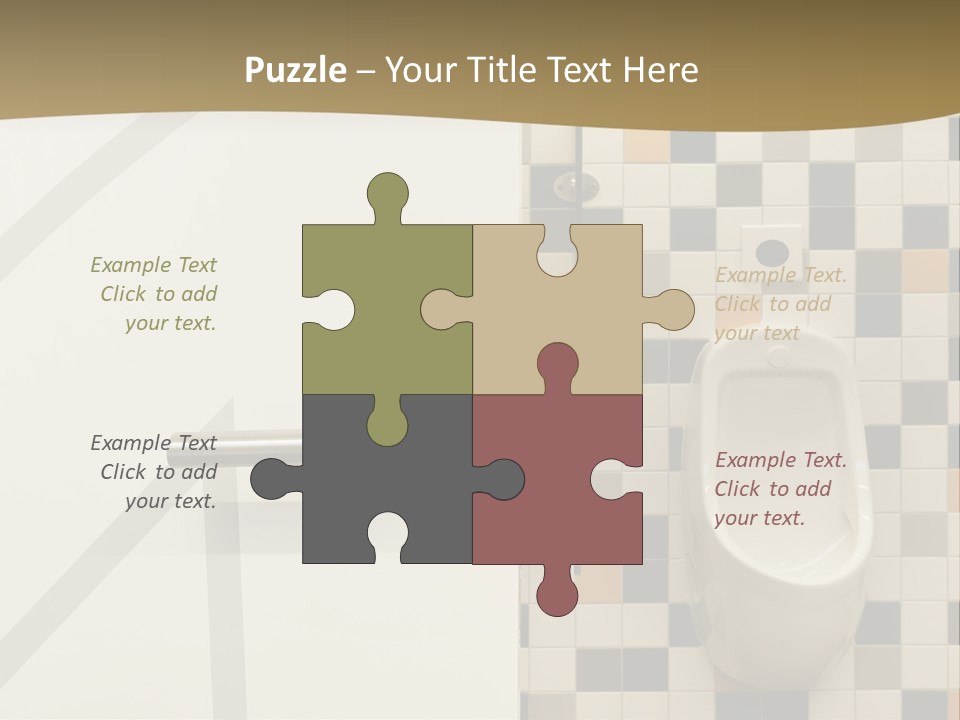 Floor Nobody White PowerPoint Template