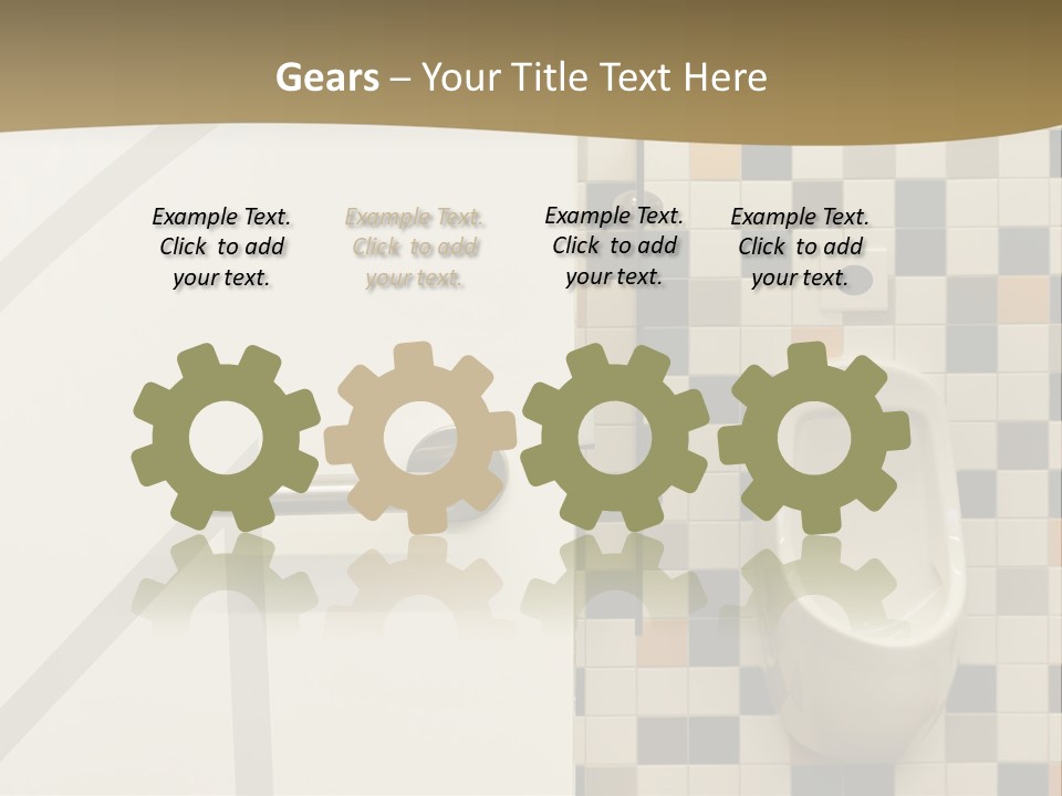 Floor Nobody White PowerPoint Template