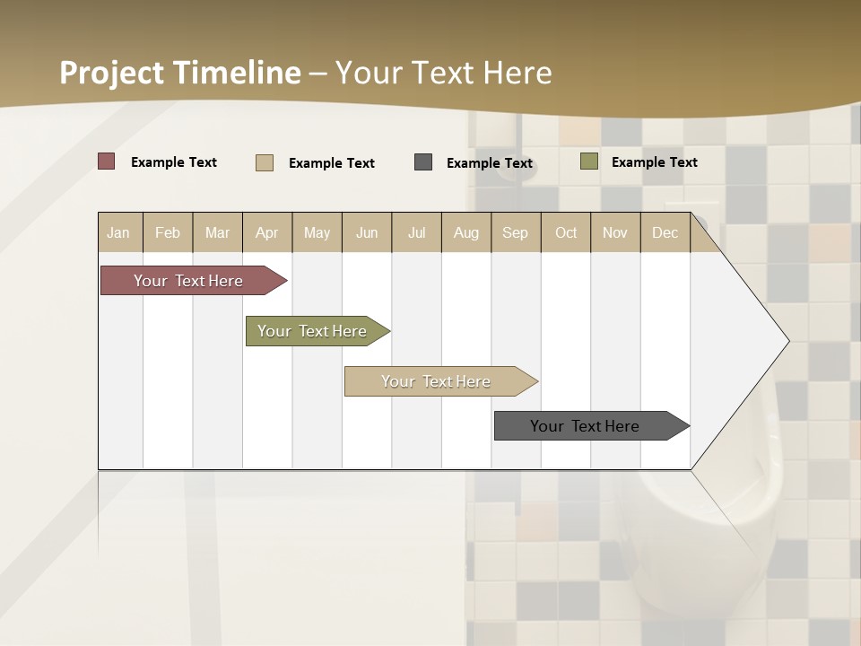 Floor Nobody White PowerPoint Template