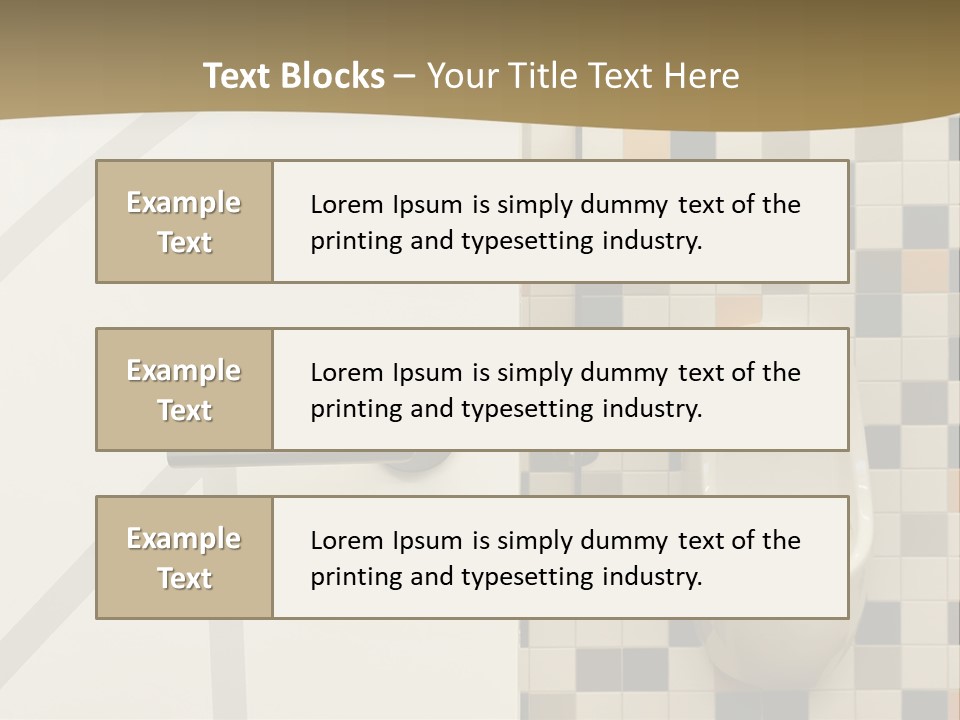 Floor Nobody White PowerPoint Template