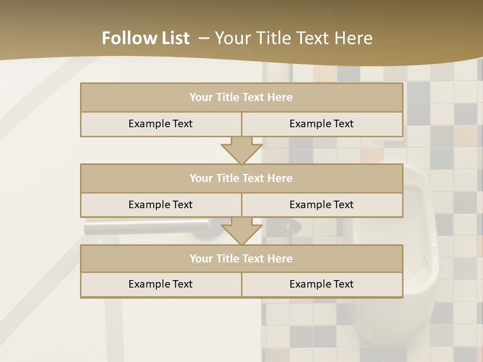 Floor Nobody White PowerPoint Template