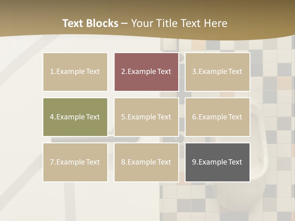 Floor Nobody White PowerPoint Template