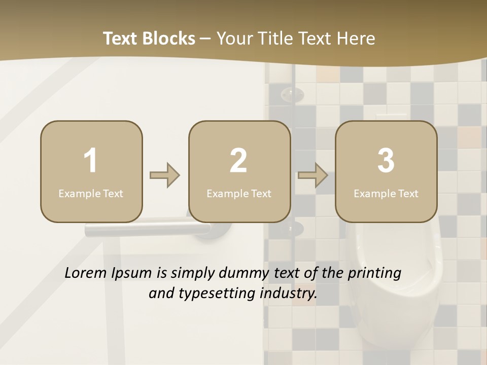 Floor Nobody White PowerPoint Template