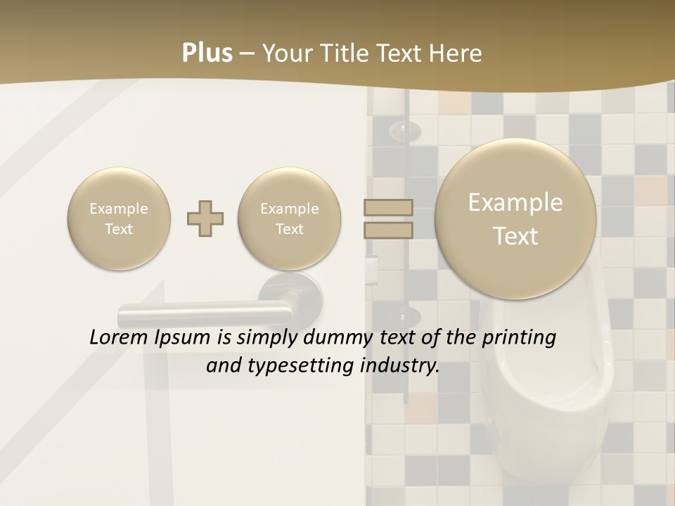 Floor Nobody White PowerPoint Template
