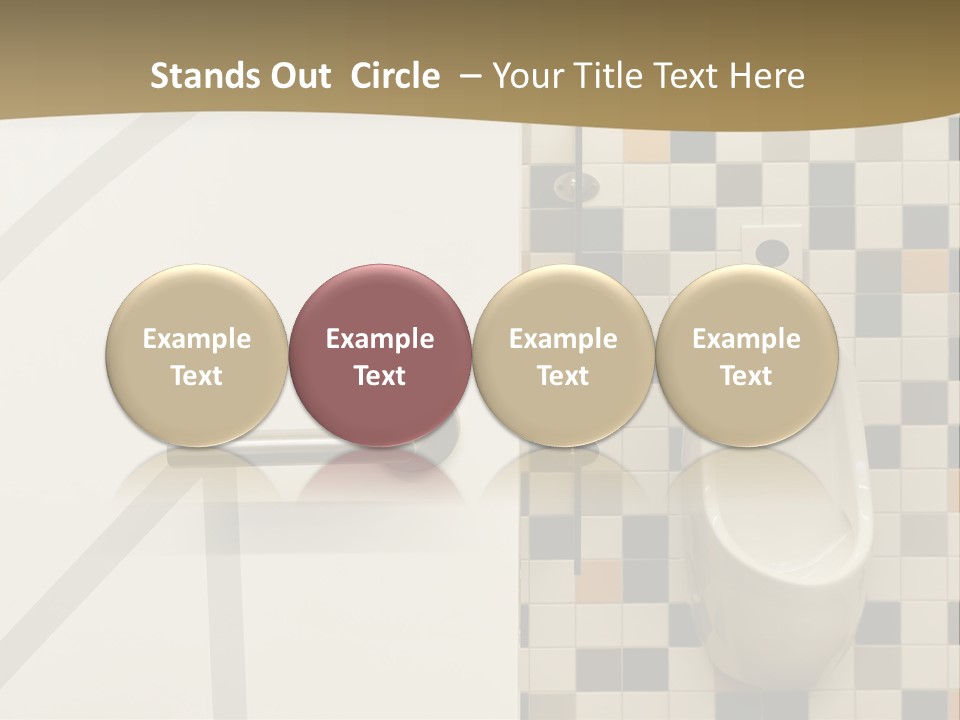 Floor Nobody White PowerPoint Template