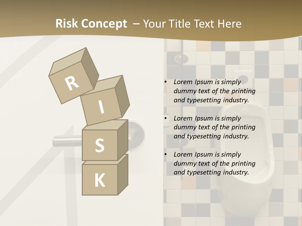 Floor Nobody White PowerPoint Template