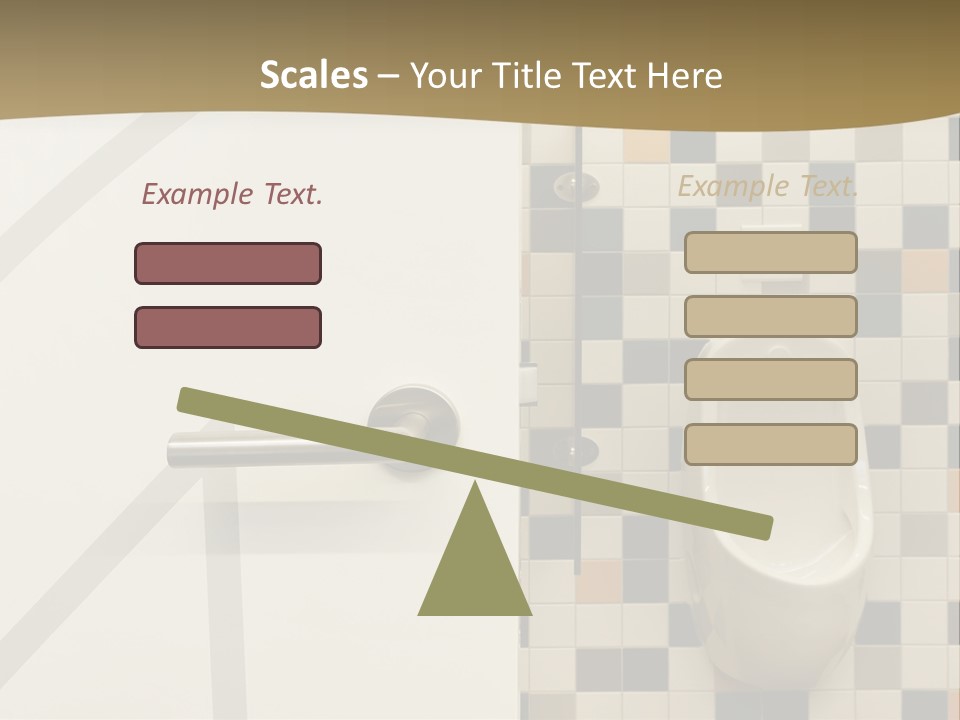 Floor Nobody White PowerPoint Template