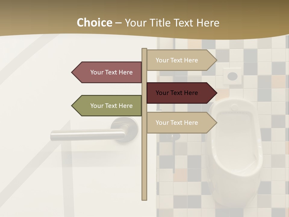 Floor Nobody White PowerPoint Template