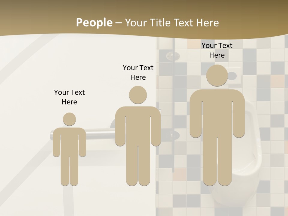 Floor Nobody White PowerPoint Template