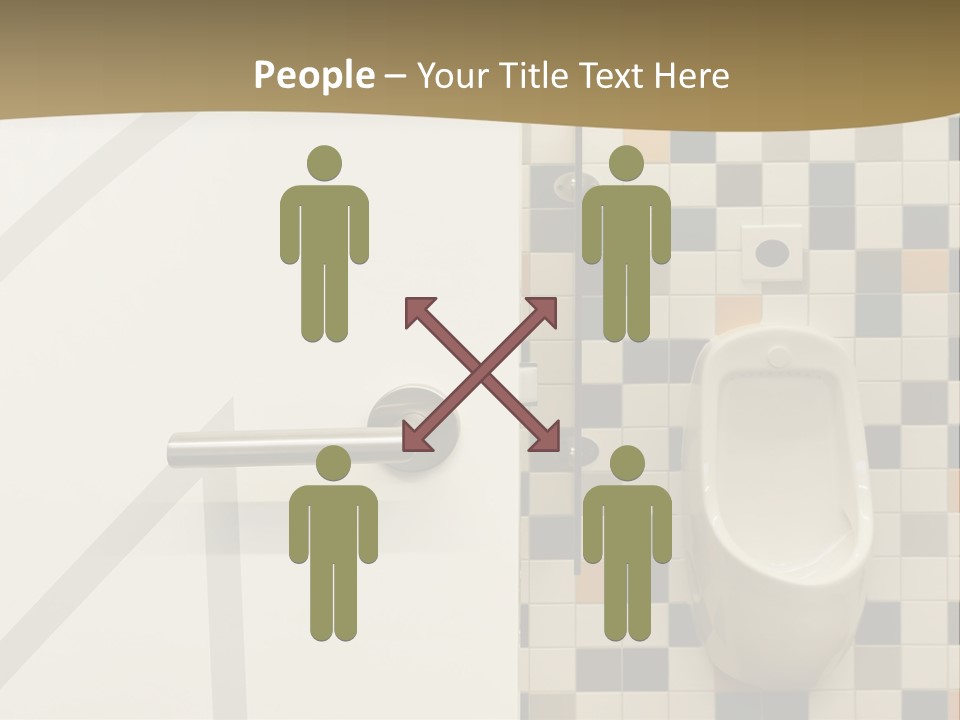 Floor Nobody White PowerPoint Template