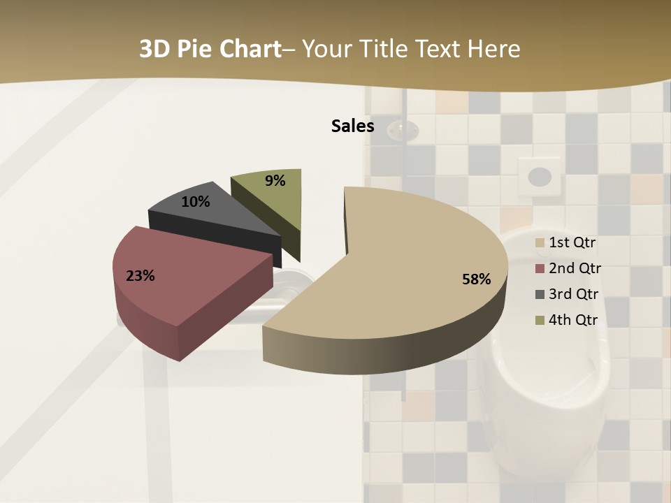 Floor Nobody White PowerPoint Template