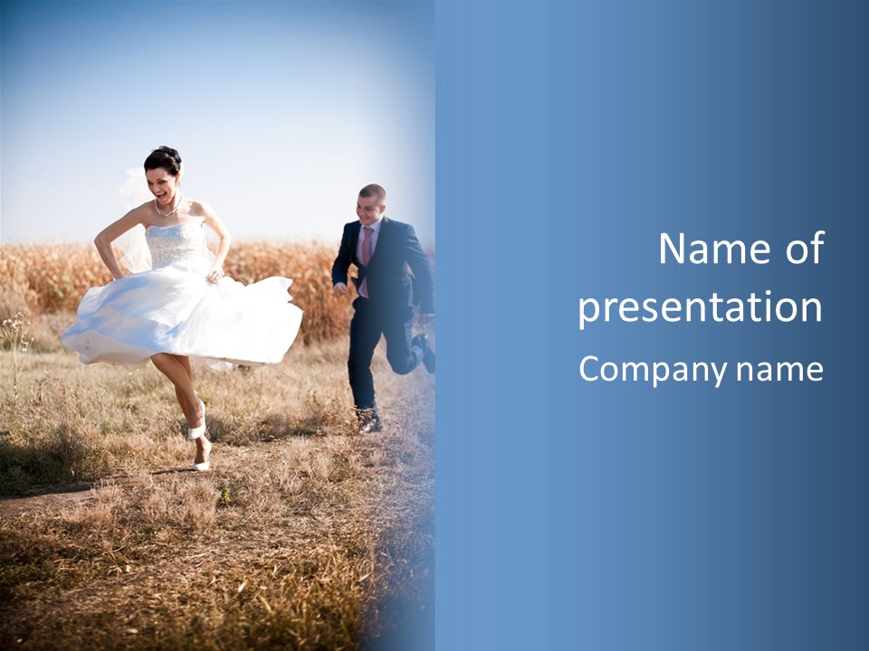 Married Woman Two PowerPoint Template