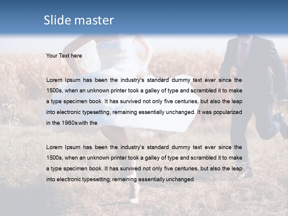 Married Woman Two PowerPoint Template