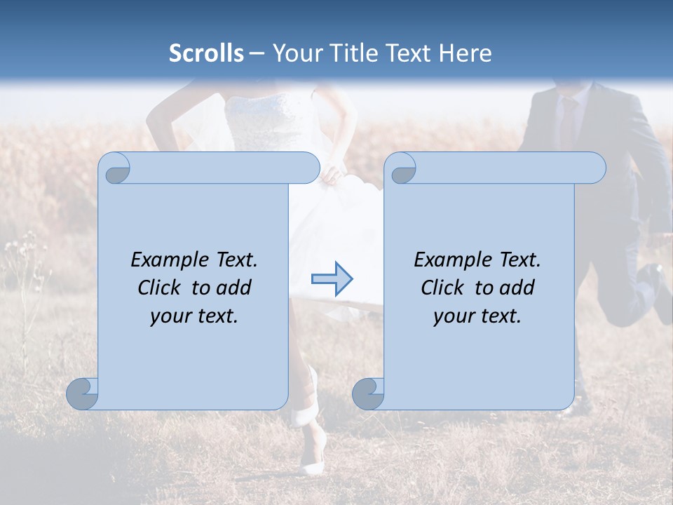 Married Woman Two PowerPoint Template