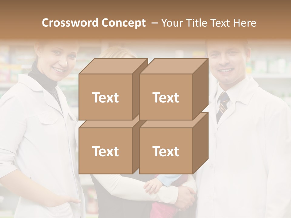 Happy Family Warehouse PowerPoint Template