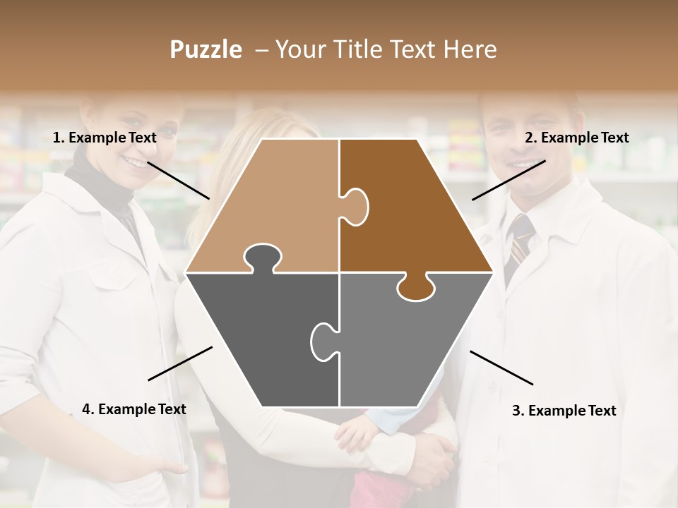 Happy Family Warehouse PowerPoint Template