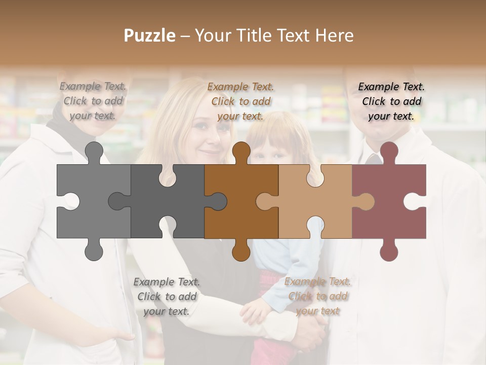 Happy Family Warehouse PowerPoint Template