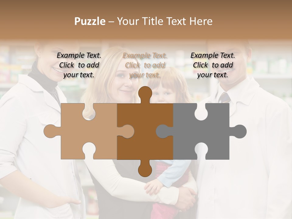 Happy Family Warehouse PowerPoint Template