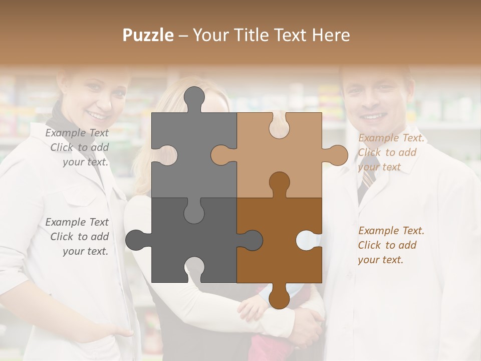 Happy Family Warehouse PowerPoint Template