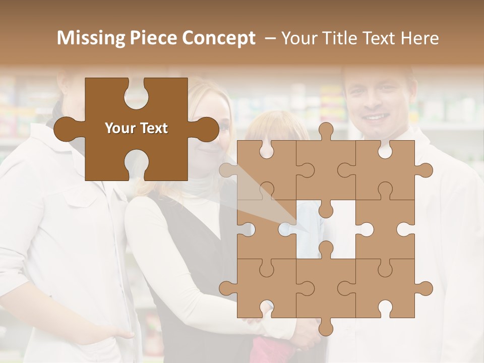 Happy Family Warehouse PowerPoint Template