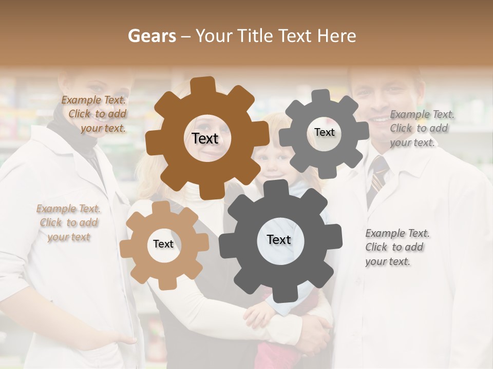 Happy Family Warehouse PowerPoint Template