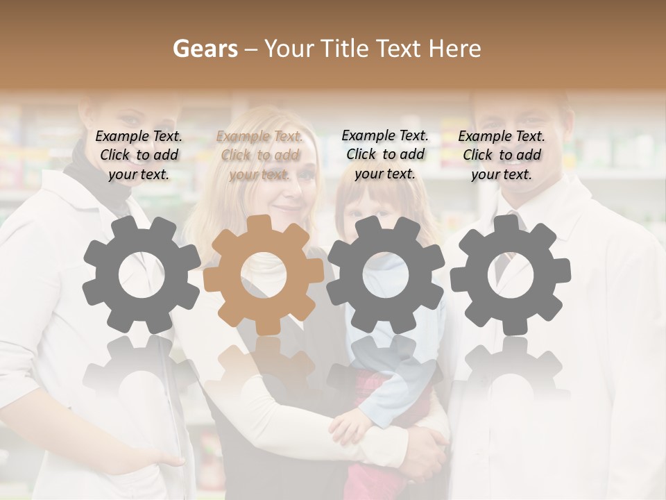 Happy Family Warehouse PowerPoint Template