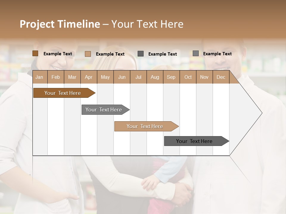 Happy Family Warehouse PowerPoint Template