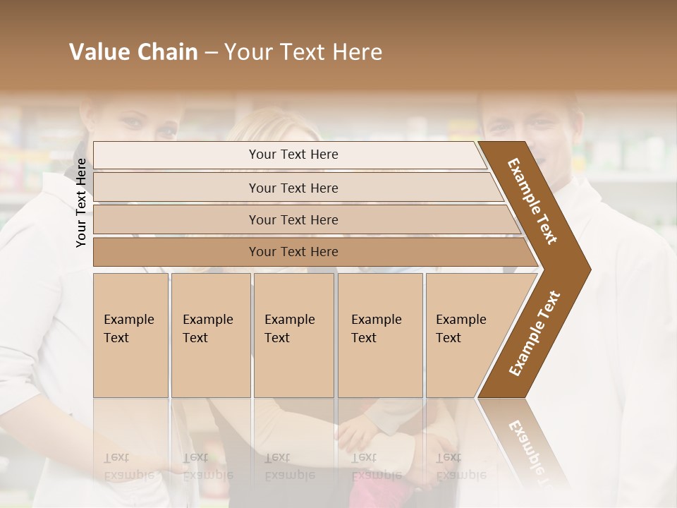 Happy Family Warehouse PowerPoint Template