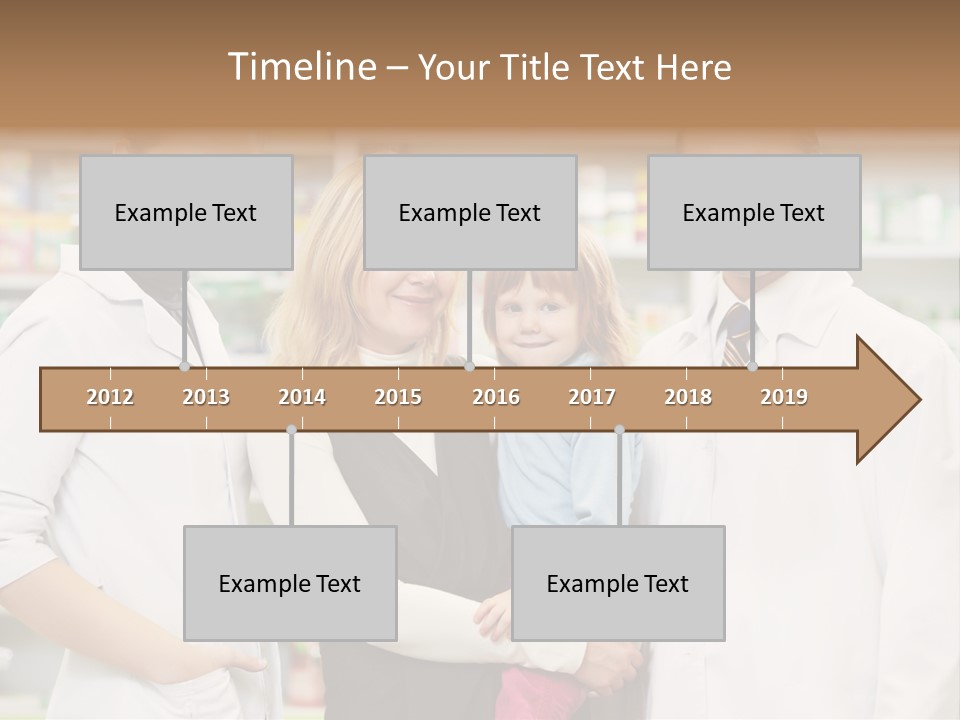 Happy Family Warehouse PowerPoint Template