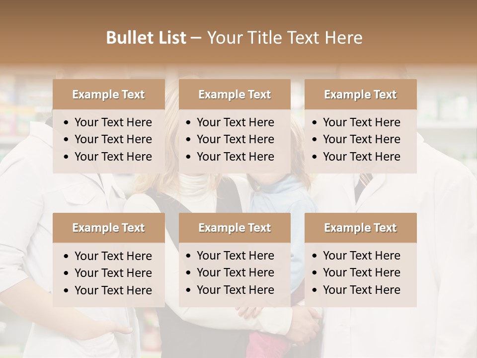 Happy Family Warehouse PowerPoint Template