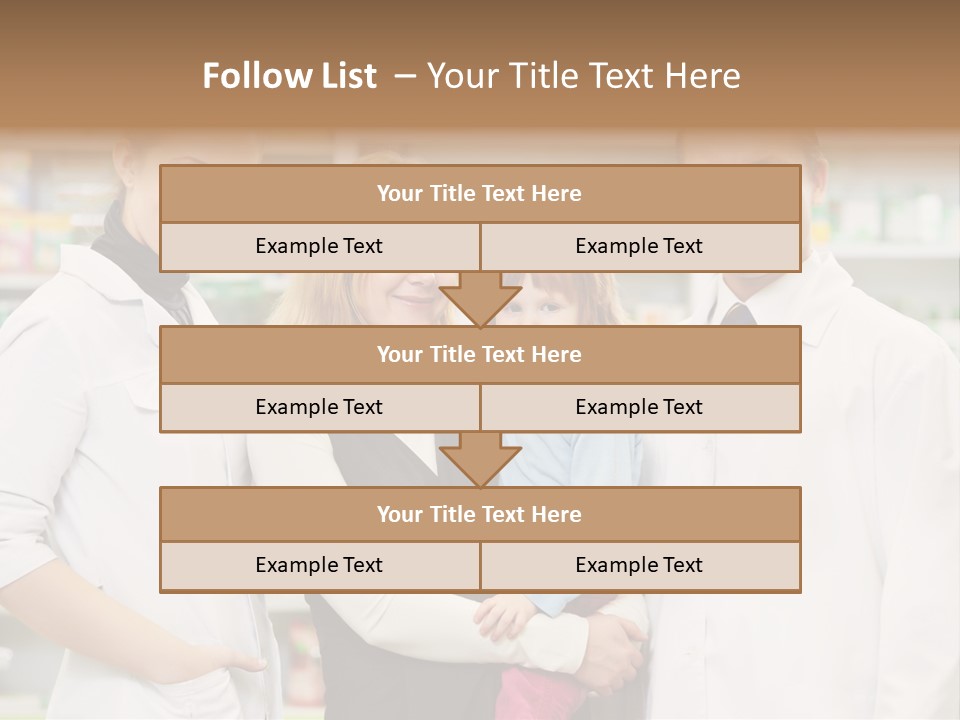 Happy Family Warehouse PowerPoint Template