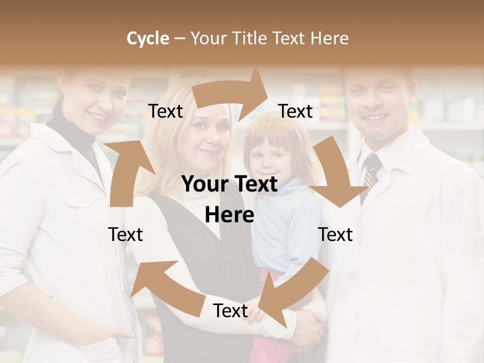 Happy Family Warehouse PowerPoint Template