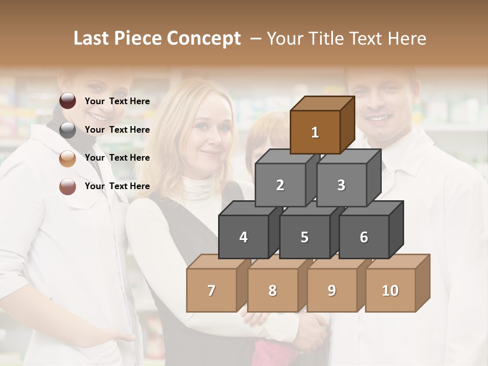 Happy Family Warehouse PowerPoint Template