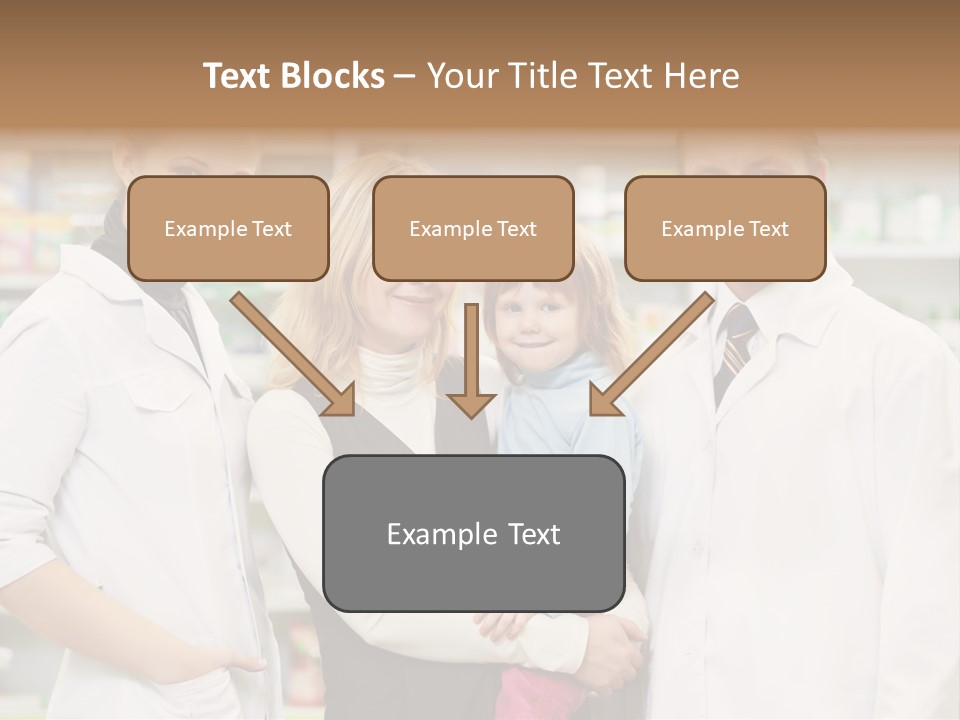 Happy Family Warehouse PowerPoint Template