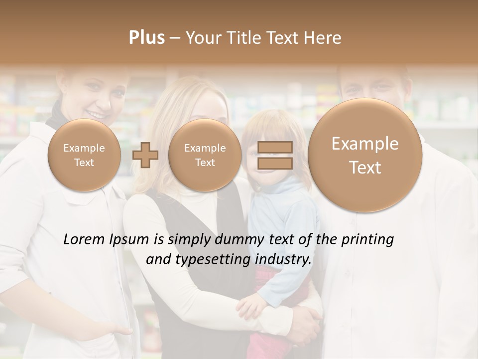 Happy Family Warehouse PowerPoint Template