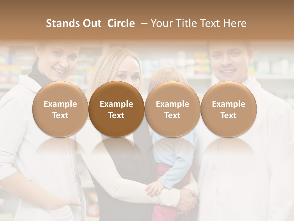 Happy Family Warehouse PowerPoint Template