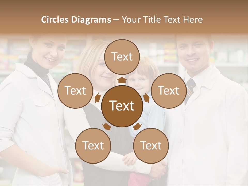 Happy Family Warehouse PowerPoint Template