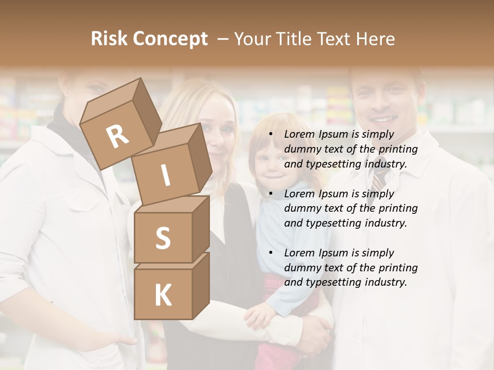 Happy Family Warehouse PowerPoint Template