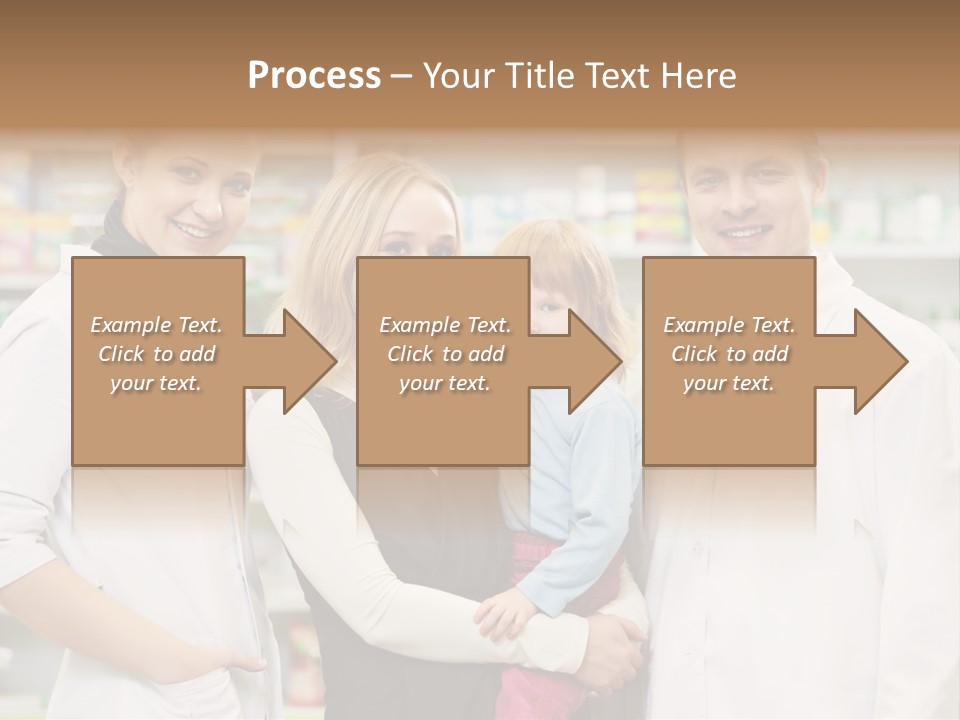 Happy Family Warehouse PowerPoint Template
