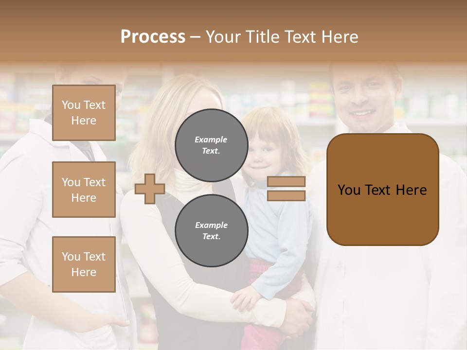 Happy Family Warehouse PowerPoint Template