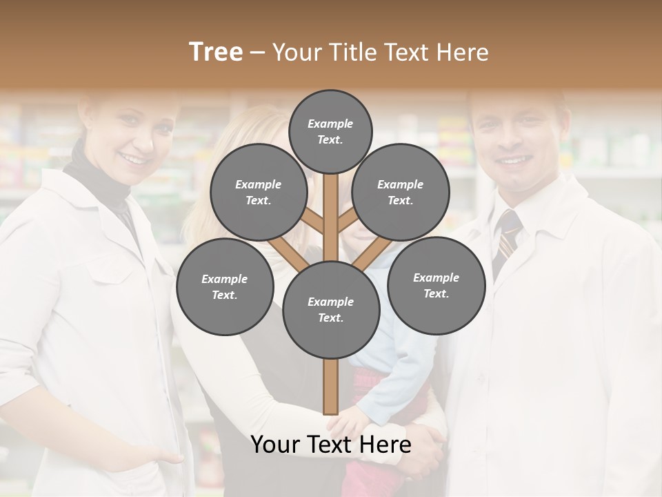 Happy Family Warehouse PowerPoint Template