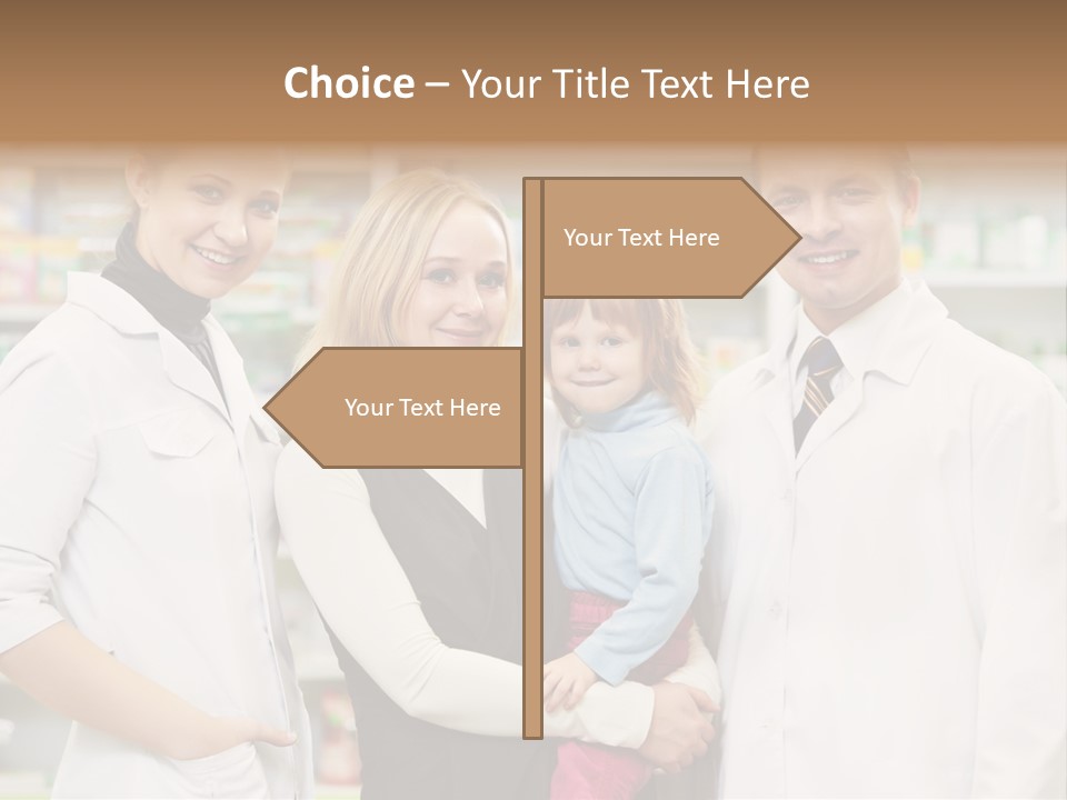 Happy Family Warehouse PowerPoint Template