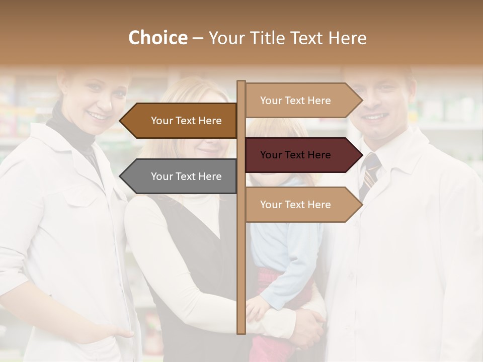 Happy Family Warehouse PowerPoint Template