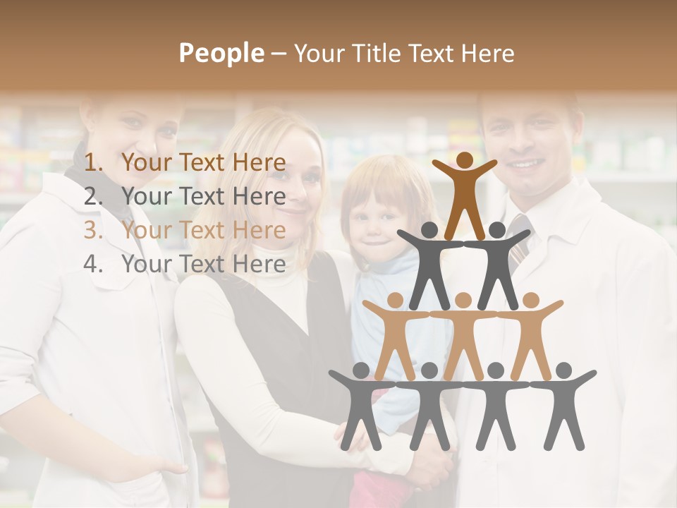 Happy Family Warehouse PowerPoint Template