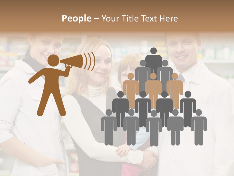 Happy Family Warehouse PowerPoint Template