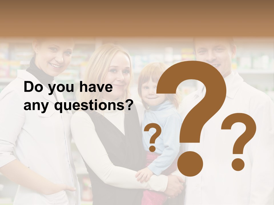 Happy Family Warehouse PowerPoint Template