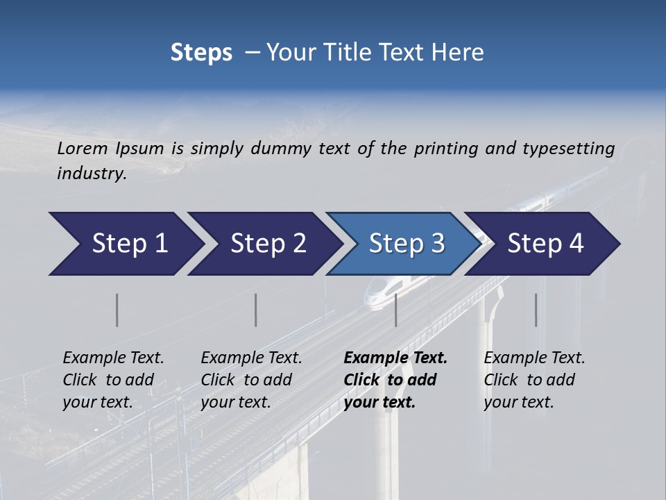 High Road Transport PowerPoint Template