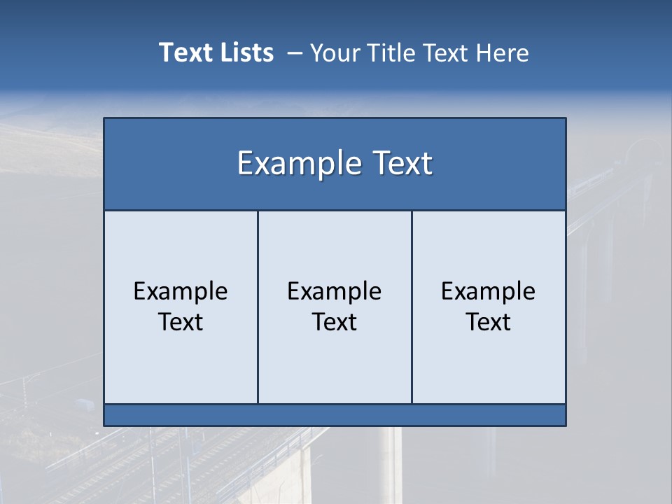 High Road Transport PowerPoint Template