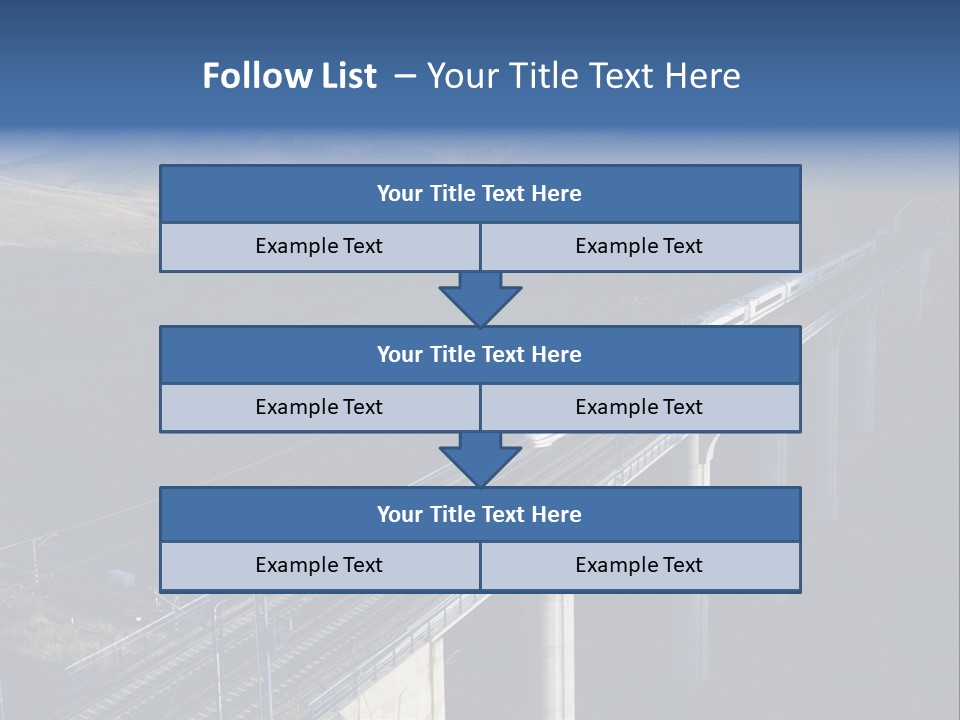 High Road Transport PowerPoint Template