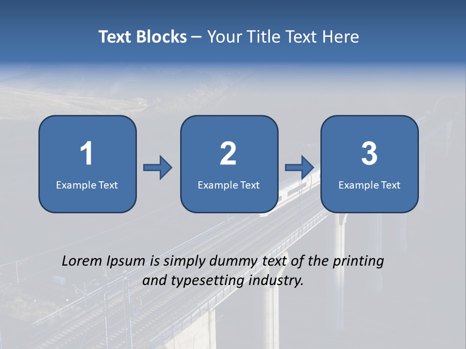 High Road Transport PowerPoint Template